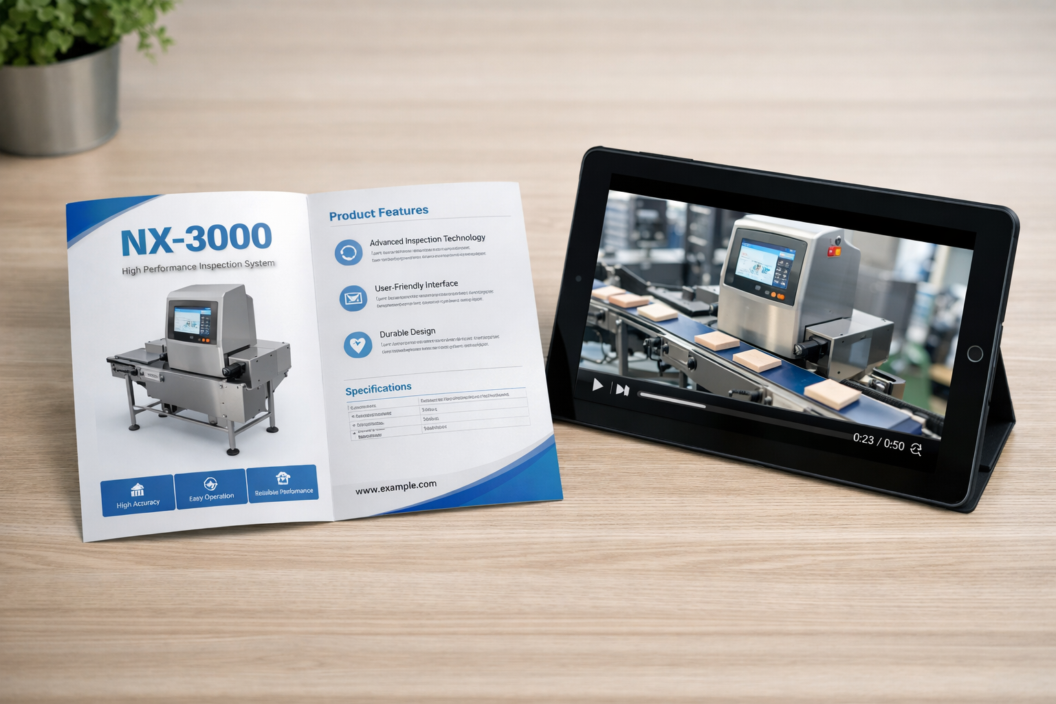 CG画像・パンフレット カタログ